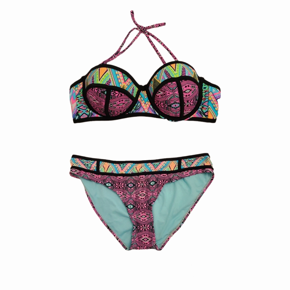 Women's Breaking Waves Bikini set